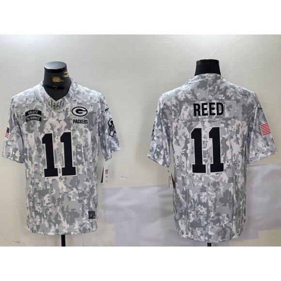 Mens Youths Kids Womens 11 Jayden Reed Salute to Service Stitched Jersey
